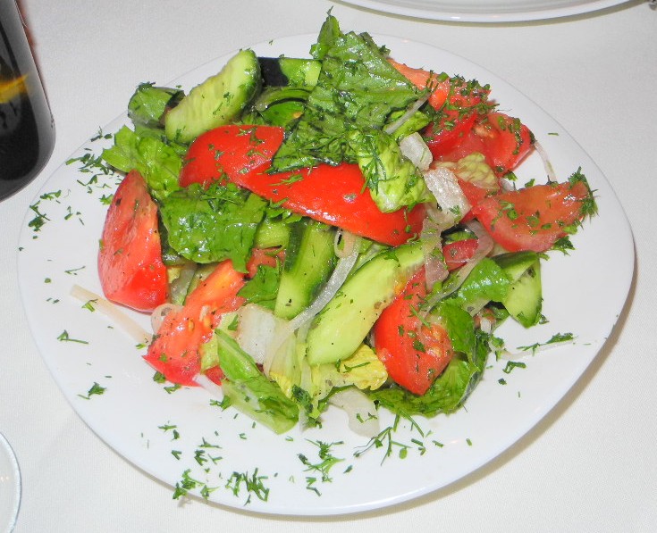 Pepela New York salad food
