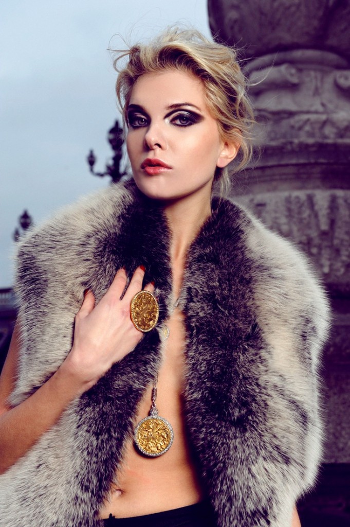 Alessandra Pozzi + Paris + high + fashion + model