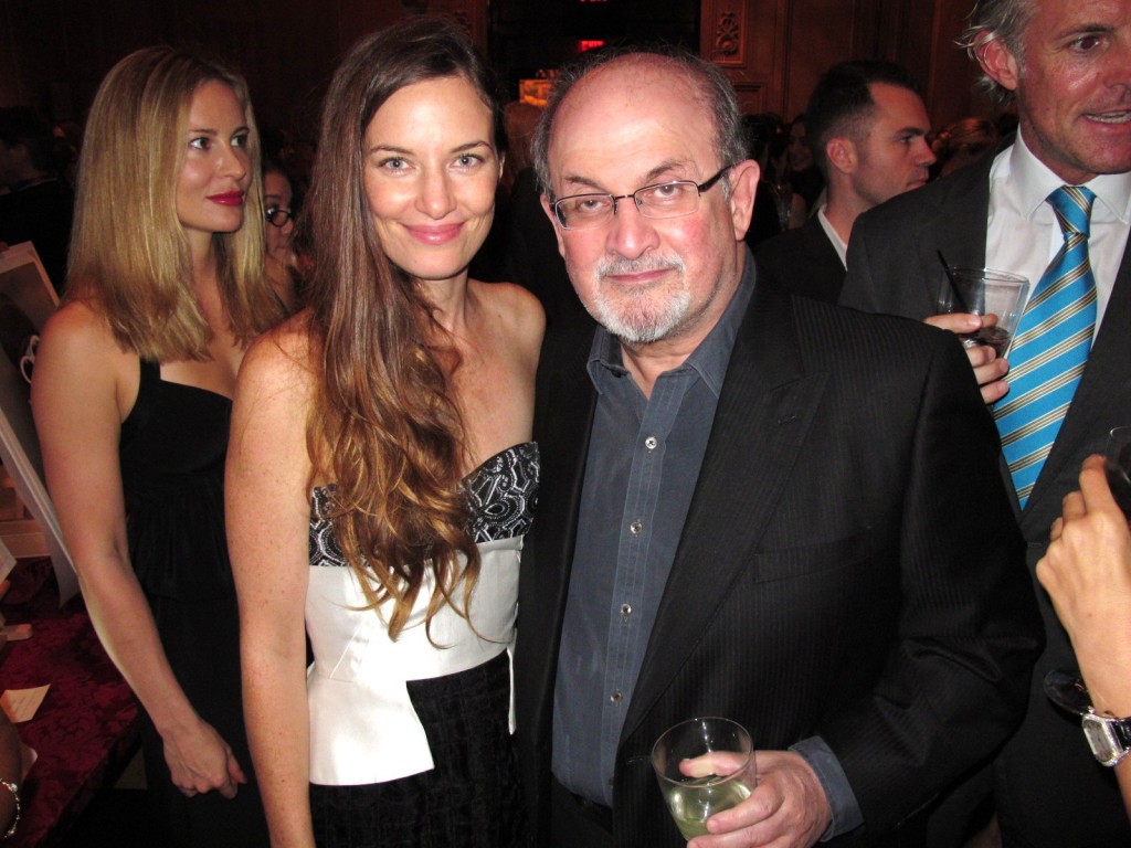 Topaz Page-Green, Salman Rushdie, The Lunchbox Fund hosts Fall Fete 2013