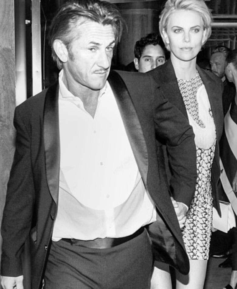 Sean Penn + Charlize Theron + Met Gala After Party