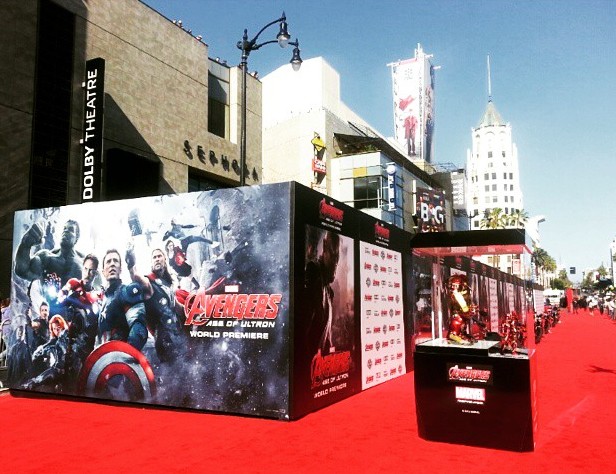 Avengers Age of Ultron, red carpet, LA