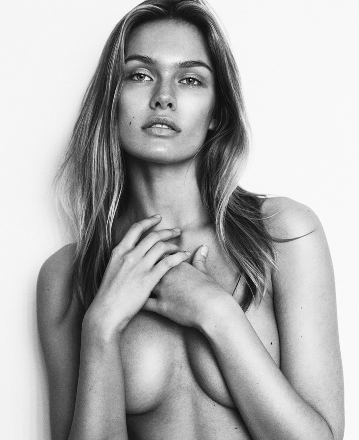 Lada Kravchenko, semi nude, model