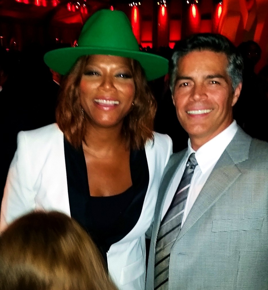 HBO Emmy Party 2015, Queen Latifah, Esai Morales