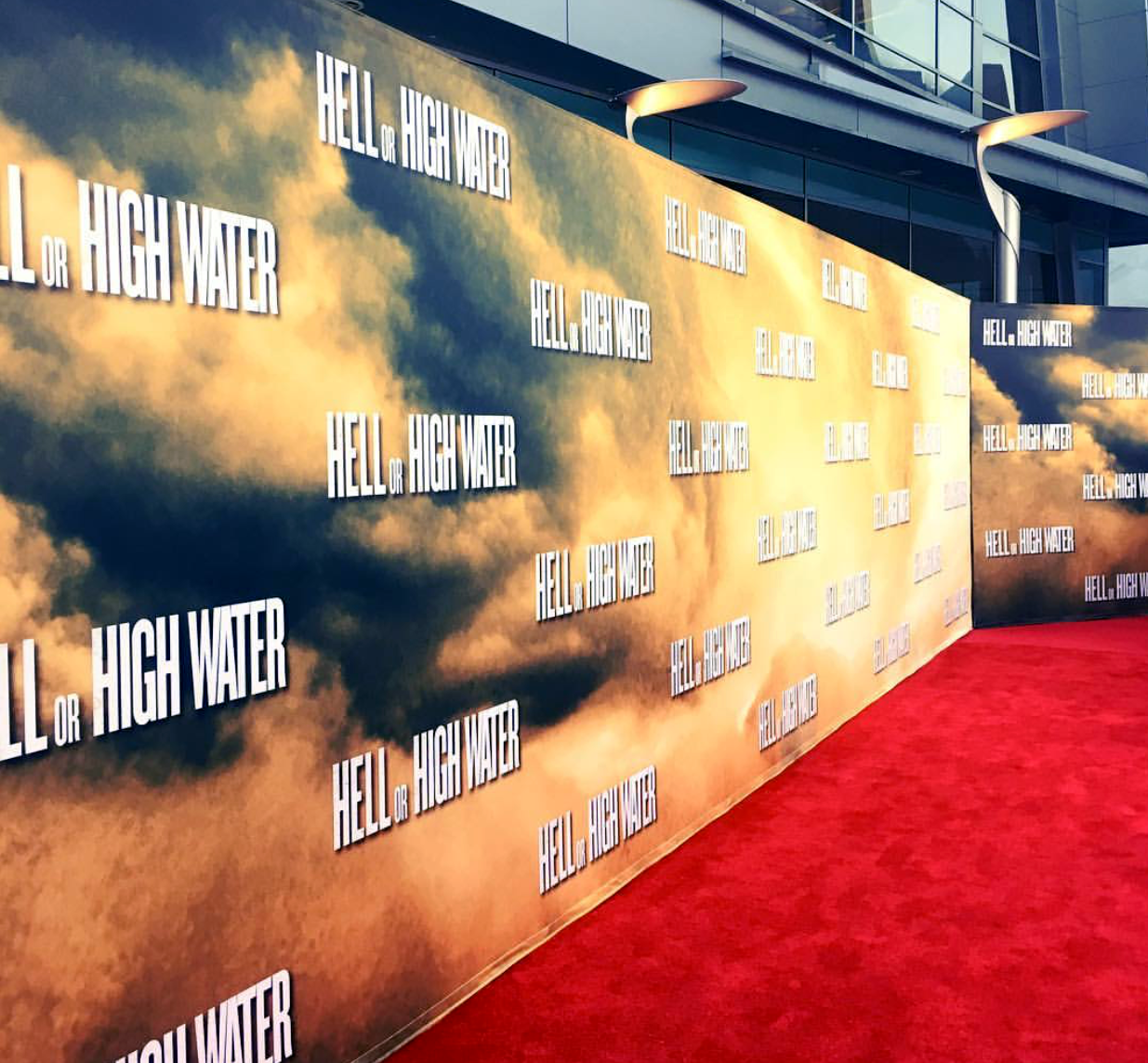 Hell or High Water, red carpet